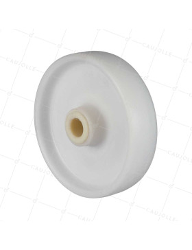 Ruota POLIPROPILENE DIAMETRO 200 MM CARICO 200 KG ASSE 25 MM LISCIO - S2450 200/49 LM60 L25 • Caujolle