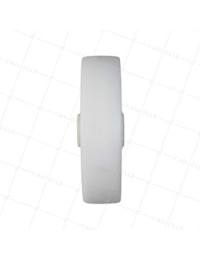 Ruota NYLON DIAMETRO 200 MM CARICO 200 KG ASSE 25 MM Cuscinetto A RULLI - S2450 200/49 LM60 RR25