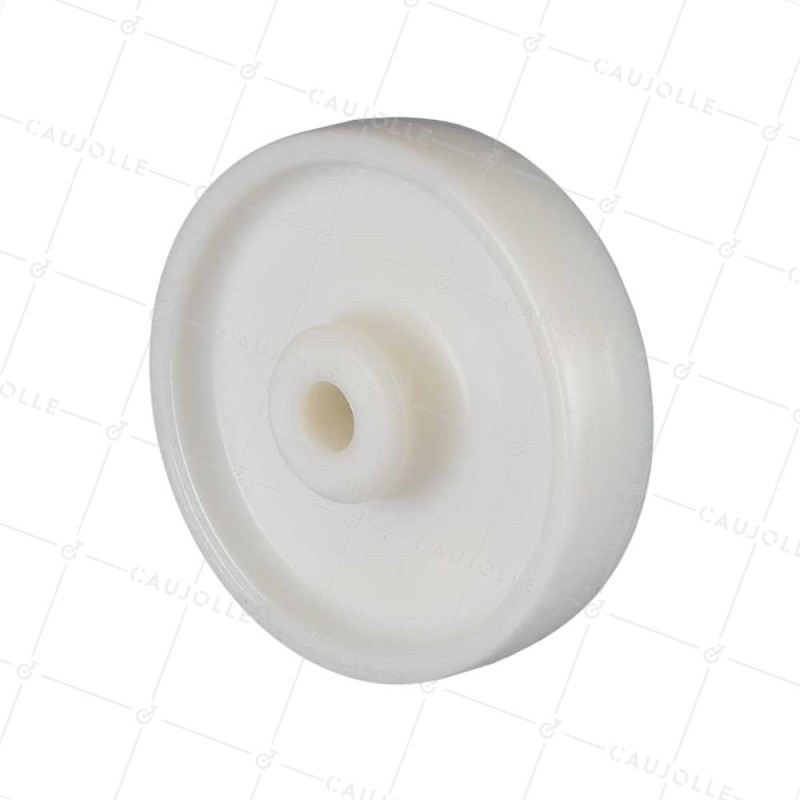 RUOTA NYLON DIAMETRO 160 MM CARICO 420 KG ASSE 20 MM - S2450 160/40 LM57 L20