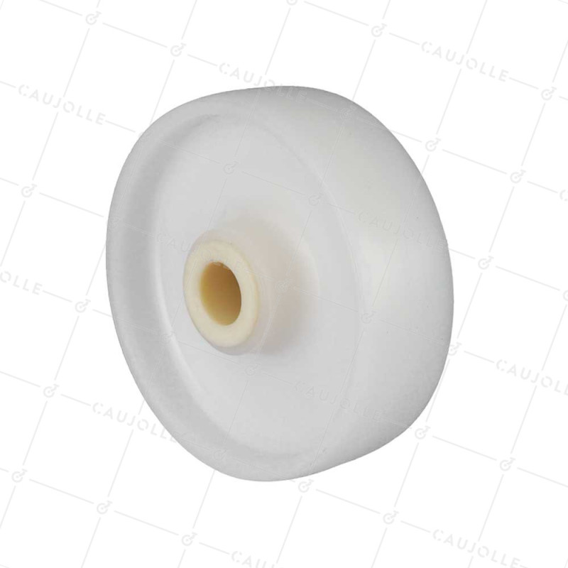 Ruota NYLON AD ALTA CAPACITÀ DIAMETRO 160 MM CARICO 200 KG ASSE 25 MM LISCIO - S2450 160/50 LM60 L25