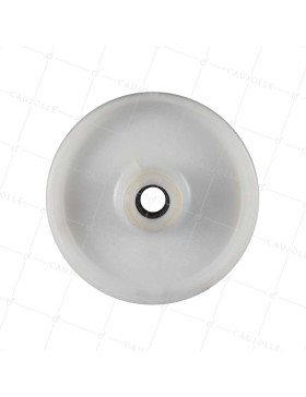 Ruota NYLON DIAMETRO 160 MM CARICO 420 KG ALBERO 20 MM RULLO - S2450 160/45 LM61 RR20