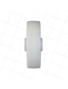 Ruota NYLON DIAMETRO 160 MM CARICO 420 KG ALBERO 20 MM RULLO - S2450 160/45 LM61 RR20
