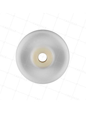 Ruota NYLON RINFORZATO PER CARICHI PESANTI DIAMETRO 125 MM CARICO 200 KG ASSE 20 MM LISCIO - S2450 125/40 LM60 L20