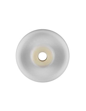 Ruota NYLON RINFORZATO PER CARICHI PESANTI DIAMETRO 125 MM CARICO 200 KG ASSE 20 MM LISCIO - S2450 125/40 LM60 L20