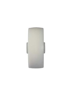 RUOTA IN NYLON RINFORZATO DIAMETRO 100 MM CARICO 100 KG ASSE 12 MM E Cuscinetto A RULLETTI- S2450 100/37 LM46 RR12