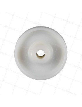 Ruota NYLON AD ALTA CAPACITÀ DIAMETRO 125 MM CARICO 400 KG ASSE 20 MM LISCIO - S2460 125/40 LM60 L20