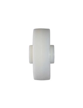 Ruota NYLON AD ALTA CAPACITÀ DIAMETRO 125 MM CARICO 400 KG ASSE 20 MM LISCIO - S2460 125/40 LM60 L20