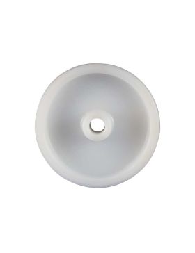 RUOTA POLIPROPILENO DIAMETRO 125 MM CARICO 100 KG ASSE 12 MM LISCIO - S2450 125/36 LM45 L12