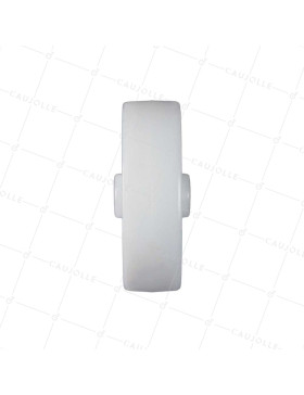 RUOTA POLIPROPILENO DIAMETRO 125 MM CARICO 100 KG ASSE 12 MM LISCIO - S2450 125/36 LM45 L12