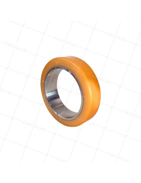 ANELLO VULKOLLAN DIAMETRO 200 MM LARGHEZZA 50 MM CARICO 840 KG - 200/50-140 • Caujolle