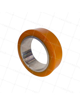ANELLO VULKOLLAN DIAMETRO 300 MM LARGHEZZA 75 MM CARICO 1800 KG - 300/75-240 • Caujolle