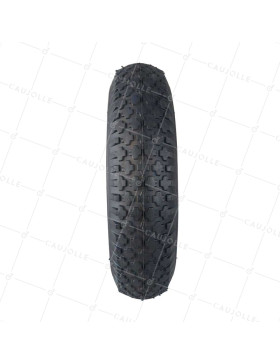 Ruota di carriola GONFIABILE ULTRA RINFORZATA PER MURATORI DIAMETRO 400 MM CARICO 250KG PER ASSE DI 25 MM - S1006P 4PRP