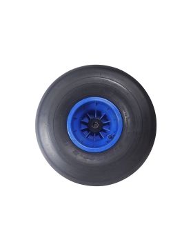 Ruota a bassa pressione per spiaggia GIGANTE DIAMETRO 545 CARICO 380 KG ASSE 25 MM Cuscinetto A RULLI IN NYLON- Ruota PALLONE 21