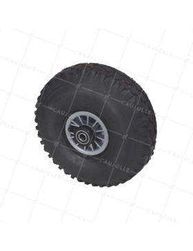 Ruota DI Carrello a mano GONFIATA DIAMETRO 300 MM CARICO 150KG ALTA DURABILITÀ - S2700P 300/100  R CUSCINETTI 15 PREMIUM • Caujolle
