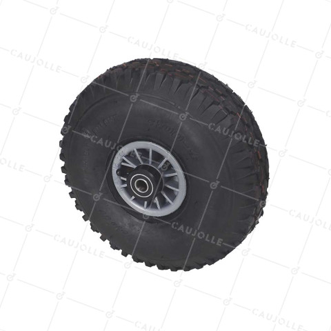 Ruota DI Carrello a mano GONFIATA DIAMETRO 300 MM CARICO 150KG ALTA DURABILITÀ - S2700P 300/100  R CUSCINETTI 15 PREMIUM • Caujolle