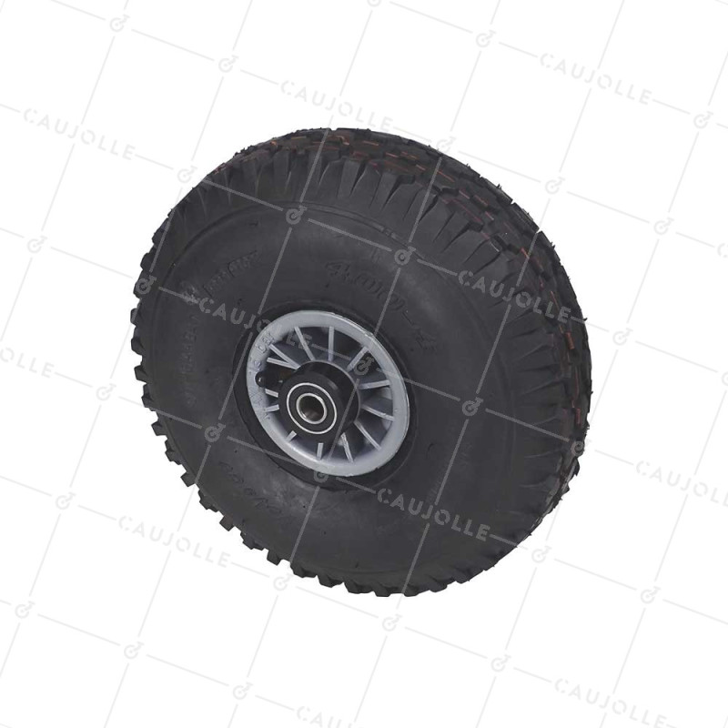 Ruota DI Carrello a mano GONFIATA DIAMETRO 300 MM CARICO 150KG Cuscinetto A SFERE 15MM - S2700P 300/100  R SFERE 15 PREMIUM
