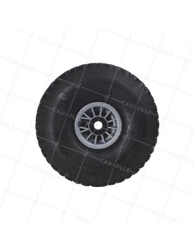 Ruota DI Carrello a mano GONFIATA DIAMETRO 300 MM CARICO 150KG Cuscinetto A SFERE 15MM - S2700P 300 L20 PREMIUM (3.00-4)