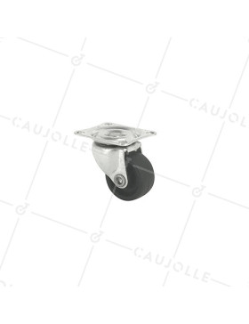Ruota PIVOTANTE IN POLIPROPILENE ECO DIAMETRO 25MM CARICO 10KG - S11PP 25 • Caujolle