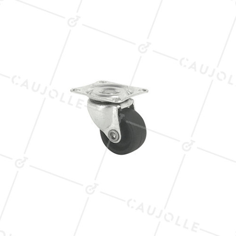 Ruota PIVOTANTE IN POLIPROPILENE ECO DIAMETRO 25MM CARICO 10KG - S11PP 25 • Caujolle