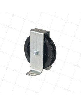 PULLEA A GALLEGGIO DIAMETRO 70 MM CARICO 60 KG PER CAVO DI 8 MM - PP70B • Caujolle