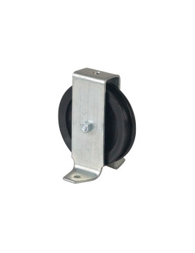 PULLEA A GALLEGGIO DIAMETRO 70 MM CARICO 60 KG PER CAVO DI 8 MM - PP70B