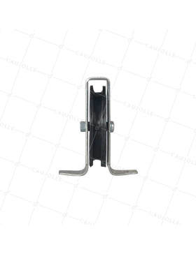 PULLEA A GALLEGGIO DIAMETRO 70 MM CARICO 60 KG PER CAVO DI 8 MM - PP70B
