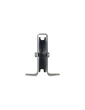 PULLEA A GALLEGGIO DIAMETRO 70 MM CARICO 60 KG PER CAVO DI 8 MM - PP70B